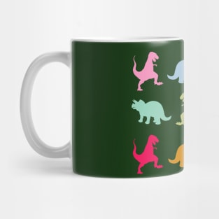 Colorful Donosaurs Mug